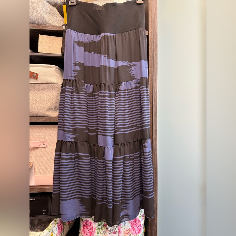 Michael Kors Silk Skirt Size 12, Made in Italy